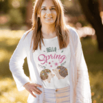 Tričko s potlačou – Hello spring