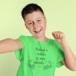 Tričko s potlačou – Korbáčik a vodička sú moja výbavička !