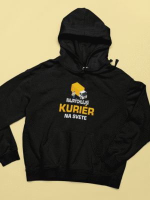 mockup of a pullover hoodie lying over a flat surface 33901 2