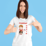 Tričko s potlačou – Fandíme našim - dámske