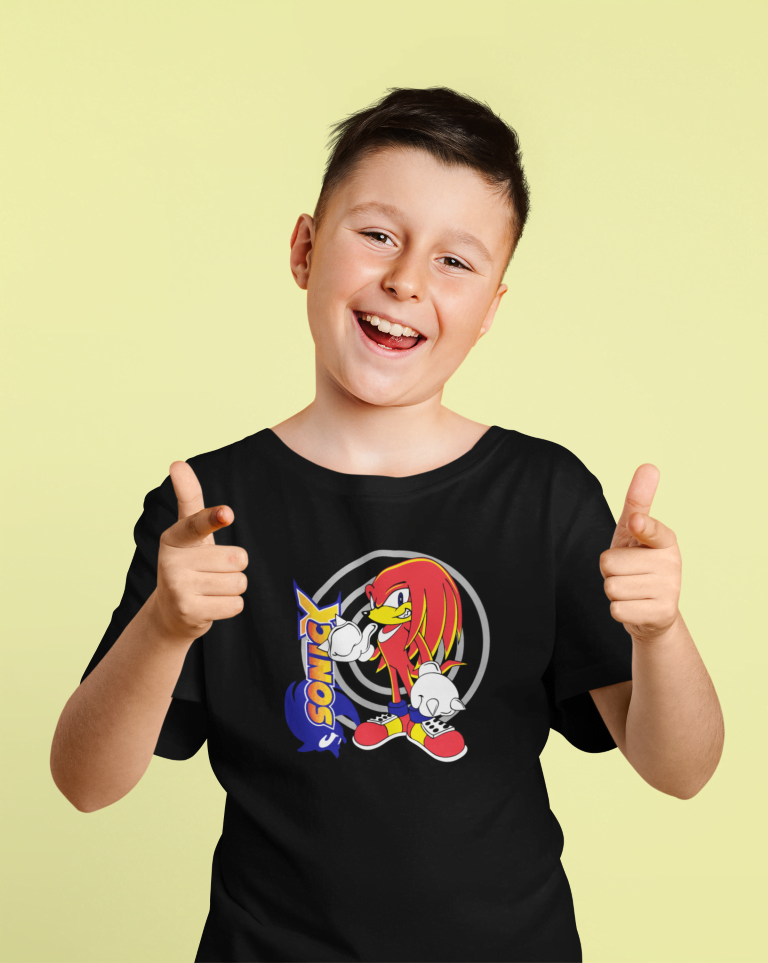 knuckles (1) Tričko s potlačou – Ježko Sonic - Knuckles – Obrázok 1