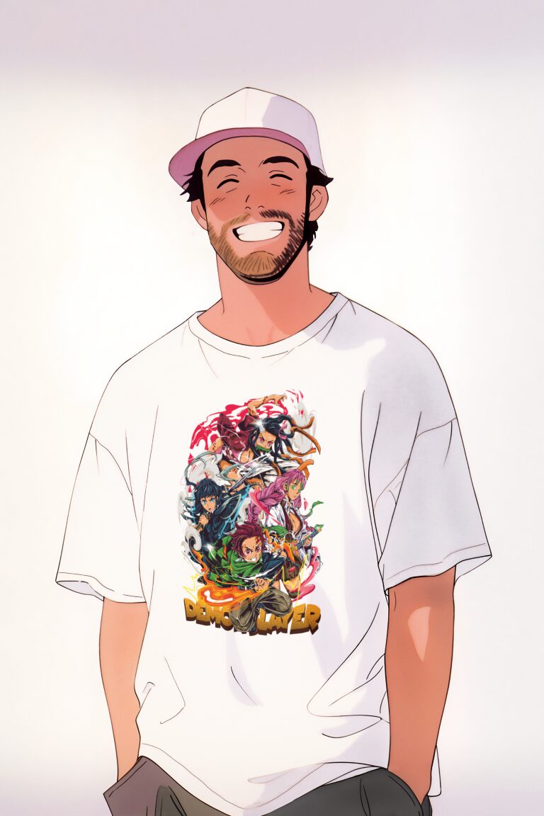 demon slayer (3) Tričko s potlačou – Anime Demon Slayer – Obrázok 1