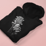 Mikina s potlačou – Hra na gitaru