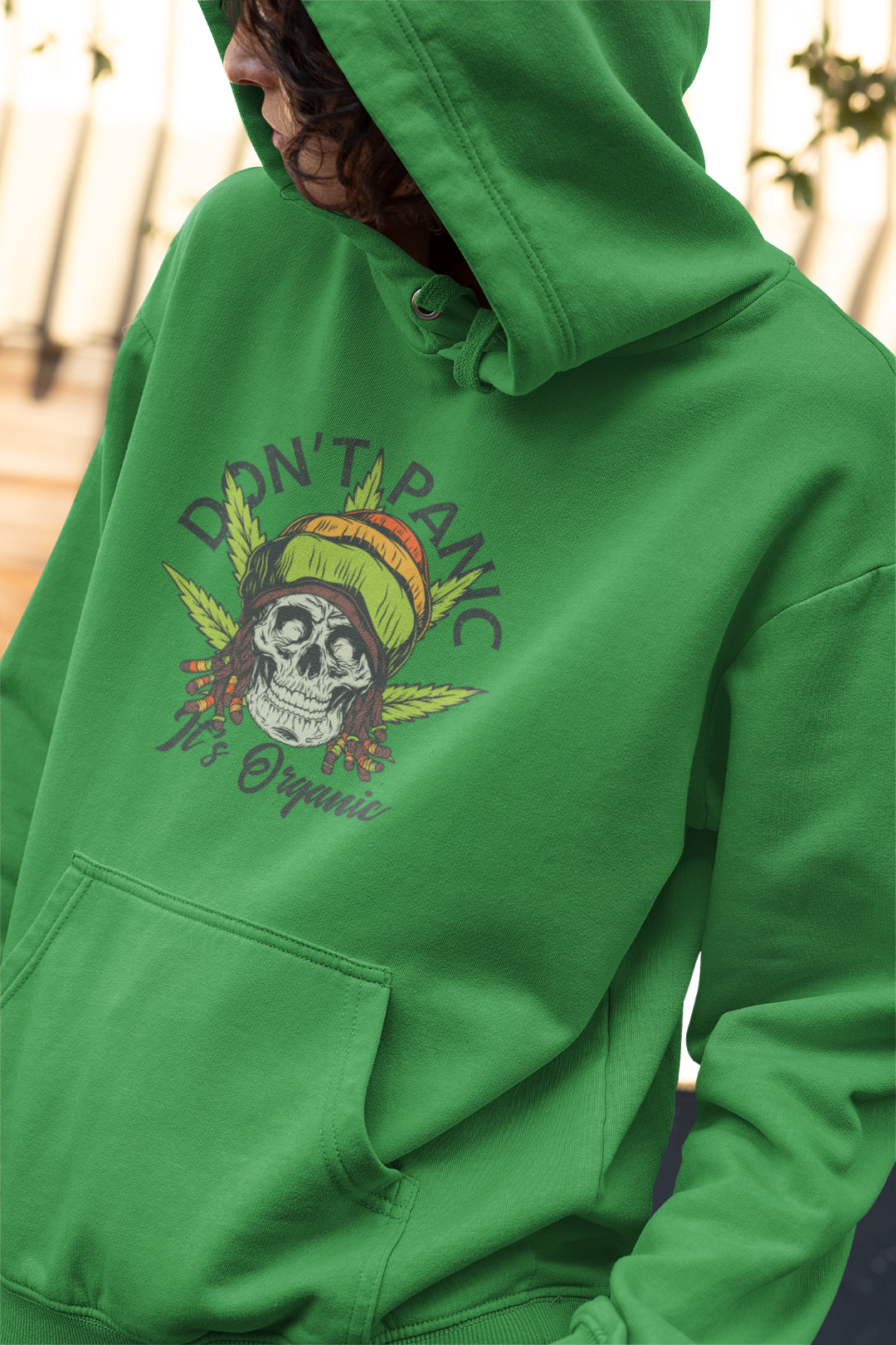 dont panic its organic (4) Mikina s potlačou – Don't panic it's organic – Obrázok 1