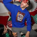 Mikina s potlačou – Bad boy still exist-Santa