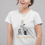 Tričko s potlačou – Merry catmass