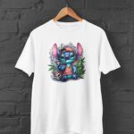 Tričko s potlačou – Stitch DOPE