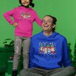 Mikina s potlačou – Bluey-Rodina