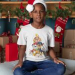 Tričko s potlačou – Pawpatrol vianočný stromček