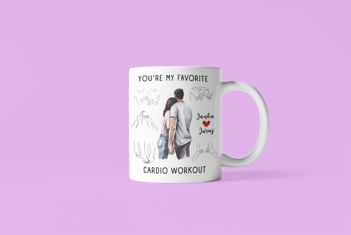 minimal mockup featuring a customizable 11 oz coffee mug 4488 el1
