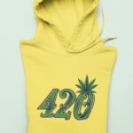 Mikina s potlačou –  420 - 2