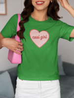 Tričko s potlačou – Cool girl – Obrázok 2
