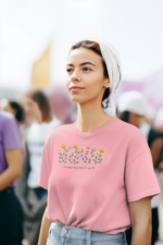 Tričko s potlačou – I am happy and grateful for my life – Obrázok 2