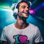 Tričko s potlačou – I love the 80s