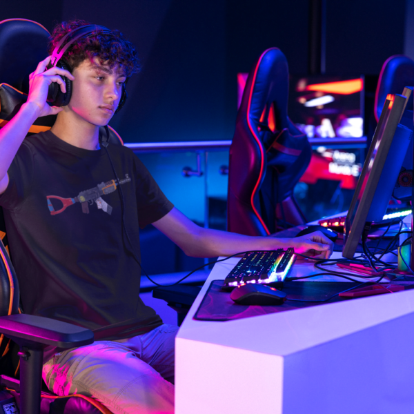 Tričko s potlačou – hra RUST - AK47