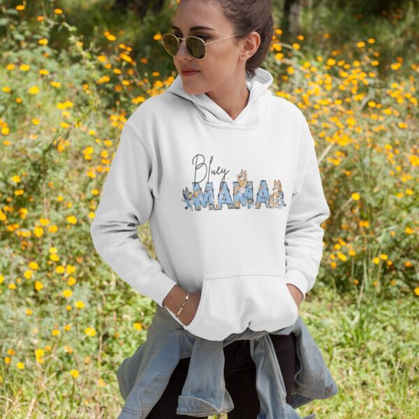 Mikina s potlačou –  Bluey mama