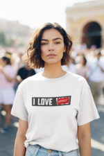 Tričko s potlačou – I love you / myself