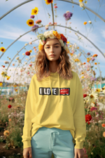 Tričko s potlačou – I love you / myself – Obrázok 4