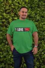 Tričko s potlačou – I love you / myself – Obrázok 2