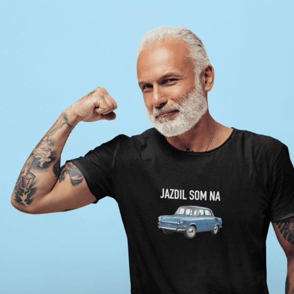 Tričko s potlačou – Jazdil som na...