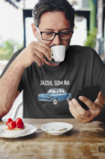 Tričko s potlačou – Jazdil som na... – Obrázok 2