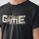 Tričko s potlačou – Life is a game, are you a player or a toy?