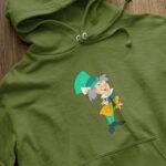 Mikina s potlačou – Alica - Mad Hatter - Klobúčnik