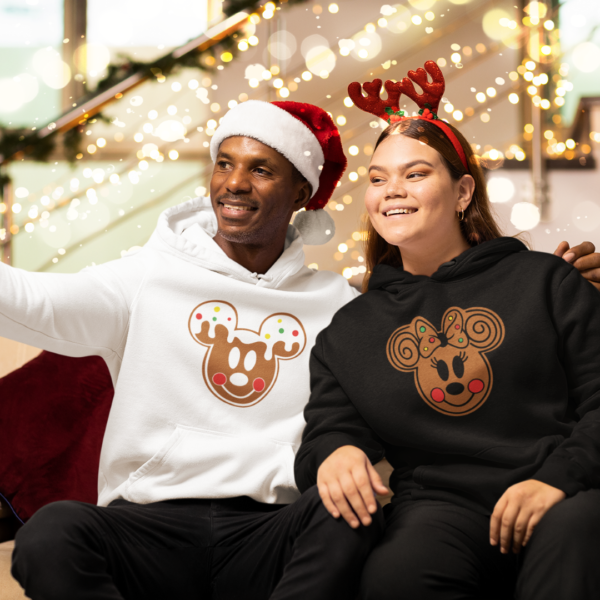 Mikina s potlačou – Mickey alebo Minnie Perníček