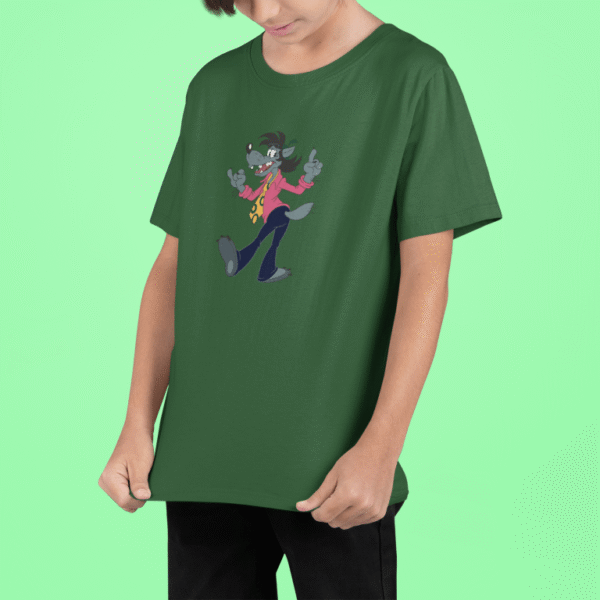 Tričko s potlačou – No počkaj zajac - vlk