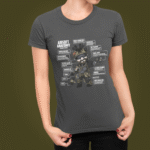 Tričko s potlačou – Airsoft anatomy – Obrázok 3