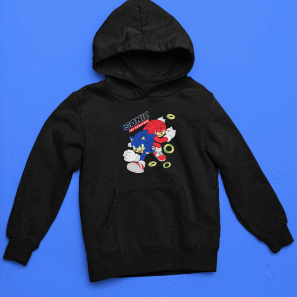 Mikina s potlačou – Ježko Sonic a Knuckles