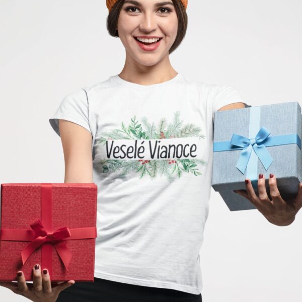 Tričko s potlačou – Veselé Vianoce