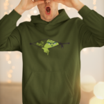 Mikina s potlačou –  Ew. People - Grinch